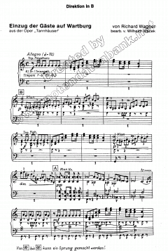 Einzug der Gäste auf Wartburg (Richard Wagner) 