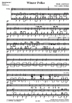 Winzer Polka von Adolf Bayer 