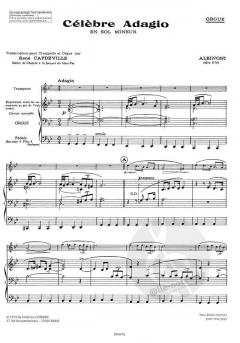 Adagio von Tomaso Giovanni Albinoni 