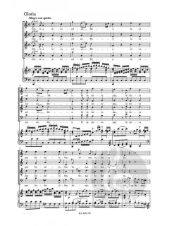 Missa longa C-Dur KV 262 (246a) von Wolfgang Amadeus Mozart (Download) 