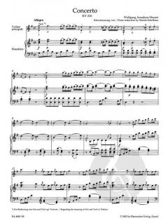 Konzert Nr. 3 G-Dur KV 216 von Wolfgang Amadeus Mozart (Download) 