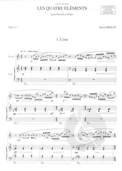 Les quatre elements von Pascal Proust 