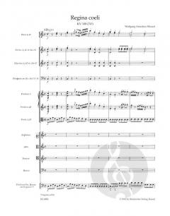 Regina coeli KV 108 (74d) von Wolfgang Amadeus Mozart (Download) 