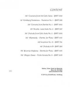 Bach for Mandolin von Johann Sebastian Bach im Alle Noten Shop kaufen