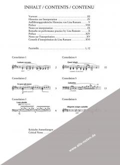 Consolations von Franz Liszt 