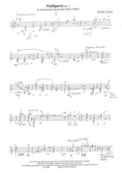 Flodigarry op. 3 von Emely Zobel für Horn (Partitur)