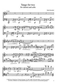 Tango For Two And Duo (Ruth Schonthal) 