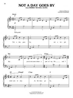 Sondheim Songs for Easy Piano von Stephen Sondheim 