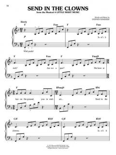 Sondheim Songs for Easy Piano von Stephen Sondheim 