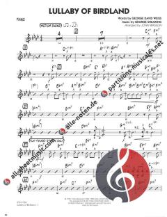 Lullaby Of Birdland von George Shearing (Download) 