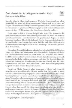 Üben - was ist das eigentlich? (Francis Schneider) 