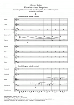 Ein deutsches Requiem op. 45 von Johannes Brahms (Download) 