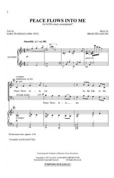 Peace Flows Into Me von Brad Nix (Download) 