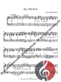 Simplest Mendelssohn Songs Without Words von Felix Mendelssohn Bartholdy (Download) 