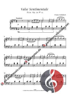 Simplest Schubert Miniatures von Franz Schubert (Download) 