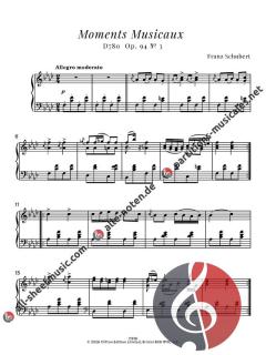 Simplest Schubert Miniatures von Franz Schubert (Download) 