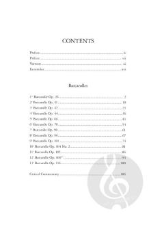 Barcarolles für Klavier von Gabriel Fauré für Klavier im Alle Noten Shop kaufen