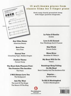 Easiest 5-Finger Piano Collection: Film Music 
