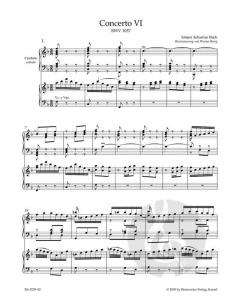 Concerto Nr. 6 F-Dur BWV 1057 von Johann Sebastian Bach (Download) 