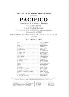 Pacifico Chant et Piano von Jo Moutet 
