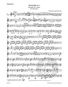 Nacht Musique KV 388 (384a) von Wolfgang Amadeus Mozart (Download) 