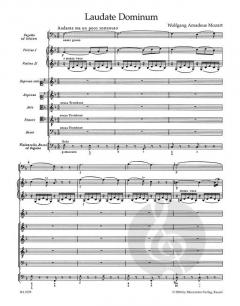 Laudate Dominum aus Vesperae solennes de Confessore KV 339 (W.A. Mozart) 