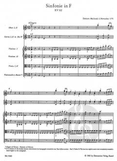 Sinfonie Nr. 13 F-Dur KV 112 von Wolfgang Amadeus Mozart (Download) 