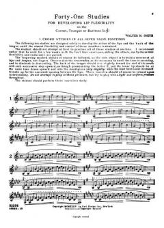 Lip Flexibility on the Trumpet von Walter M. Smith im Alle Noten Shop kaufen