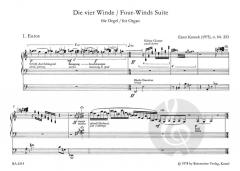 Die vier Winde op. 223 von Ernst Krenek (Download) 