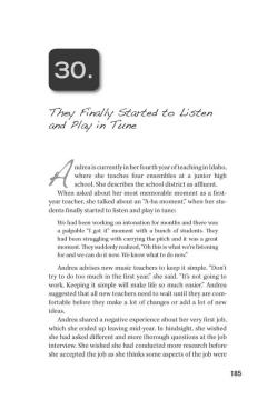 The Music Teacher's First Year 