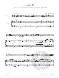 6 Sonaten nach BWV 525-530 2 von Johann Sebastian Bach (Download) 
