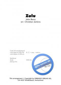 Zulu (John Barry) 