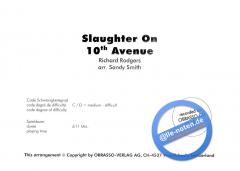 Slaughter On 10 th Avenue (Richard Rodgers) 
