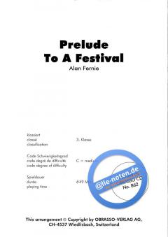Prelude To A Festival (Alan Fernie) 