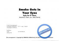 Smoke Gets In Your Eyes (Jerome Kern) 