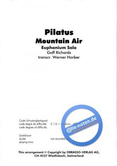 Pilatus (Mountain Air) (Goff Richards) 
