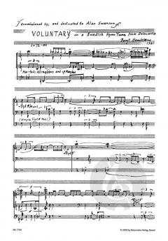 Ausgewählte Orgelmusik von Bengt Hambraeus (Download) 