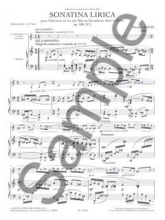 Sonatina Lirica, Op. 108 No. 1 von Nicolas Bacri 