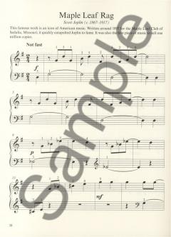 A First Book Of Ragtime For The Beginning Pianist 