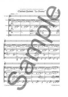 Clarinet Quintet - 'La Donna' von John McCabe 