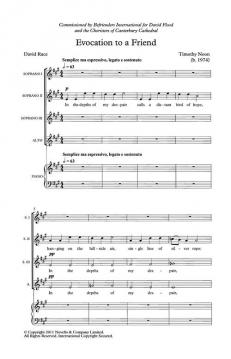 Evocation To A Friend von Timothy Noon 