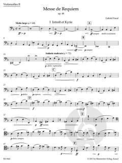 Messe de Requiem op. 48 von Gabriel Fauré 