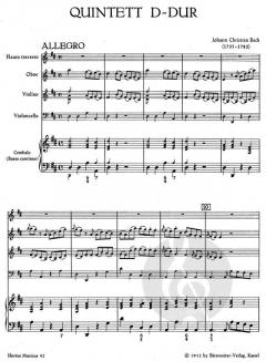 Quintett D-Dur (Johann Christian Bach) 