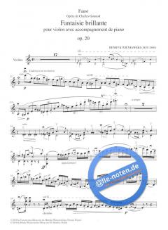 Fantaisie brillante op. 20 von Henryk Wieniawski 