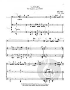 Sonata von Alan Ridout 
