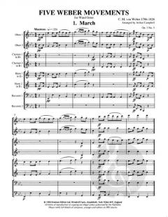 Five Weber Movements (Carl Maria von Weber) 