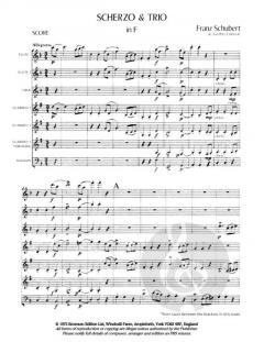 Scherzo & Trio In F (Franz Schubert) 