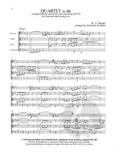 Quartet Kv370 (W.A. Mozart) 