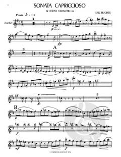 Sonata Capriccioso von Eric Hughes 