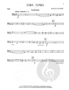 Tuba Tunes (Treble & Bass Clef) von Ronald Hammer im Alle Noten Shop kaufen